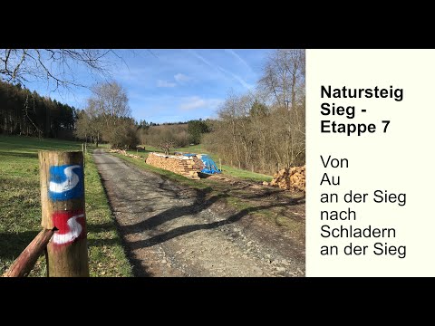 Natursteig Sieg – Wandervergnügen auf über 200km – Etappe 7 - Von Au an der Sieg nach Schladern