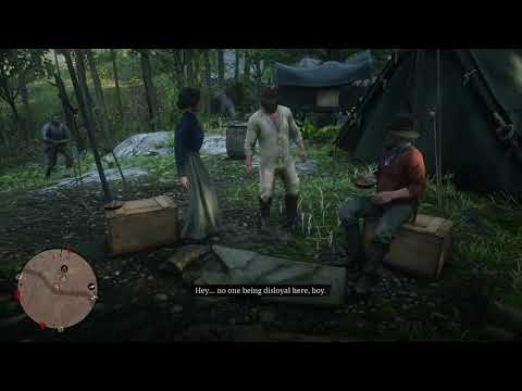 RDR2: Bill yells at Abigail and Uncle (hidden dialogue)
