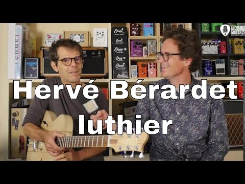 Interview luthier Hervé Bérardet au sujet de la Osiris, sa guitare démontable