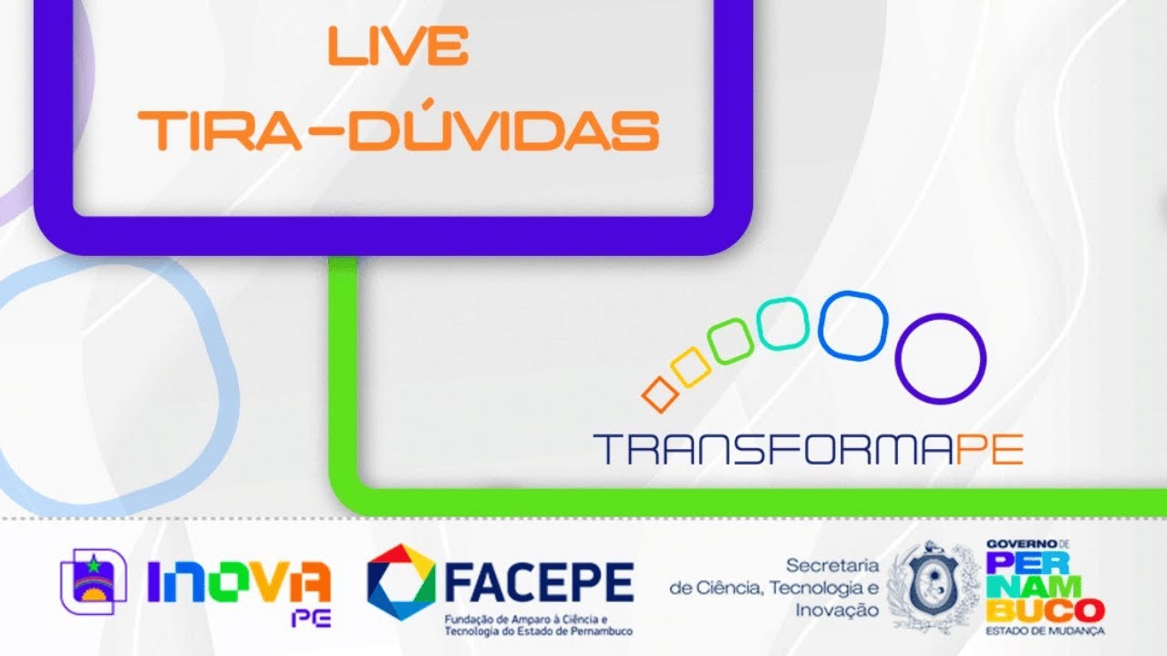 LIVE TIRA-DÚVIDAS TRANSFORMA PE