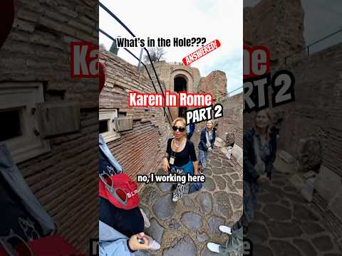 WHAT'S IN THE "BUCA" (HOLE) ANSWERED HERE! *proceed with CAUTION* 😒 #Rome 🇮🇹