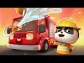 Baby Panda S Rescue Mission Firefighter Rescue Team Best Job Songs For Kids BabyBus