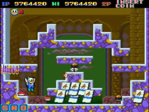 SNOW BROS ARCADE - LONGPLAY