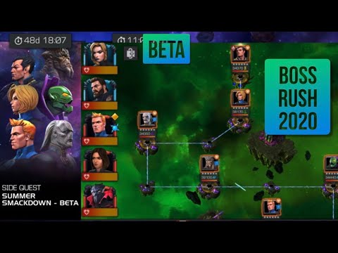 Boss Rush - Summer Smackdown - Beta | Side Quest | Epic | MCOC