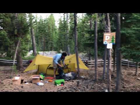 Quick video of our campsite at Elk Lake Resort.