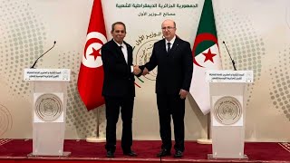 Déclaration de presse du Premier Ministre et son homologue tunisien au terme des travaux Grande Commission mixte de coopération algéro-tunisienne