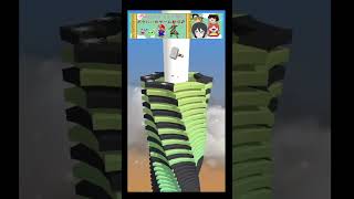 【#StackBall】【#爽快感】毎日の日課になりつつある！台座砕きマスターの道#VTuber#Shorts#スマホゲーム#StackBall #stackball