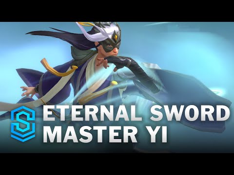 Eternal Sword Master Yi Wild Rift Skin Spotlight