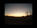 Backyard sunset time-lapse!