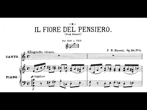 Ferruccio Busoni - Album vocale, BV 114 (Luciani/Vulpi)