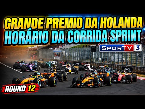 F1 2026 - GP DA HOLANDA - CORRIDA SPRINT: HORARIO DA TRANSMISSÃO NO SPORTV3 E F1 TV