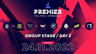 BLAST Premier Fall Final: OG vs NIP, FaZe vs Heroic, Fluxo vs G2, NAVI vs Team Liquid