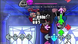 Cover art for fnf vs dust sans (ANTROPOPHOBIA)