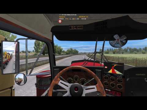 ETS2 Kenworth T908 Bourges - Clermont-Ferrand