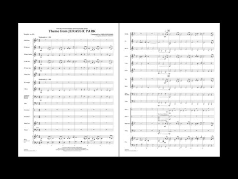 Theme from Jurassic Park by John Williams/arr. Michael Sweeney