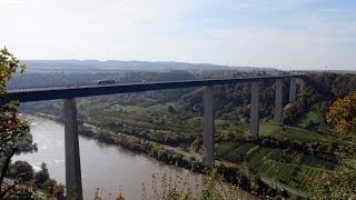 preview picture of video 'Moseltalbrücke bei Winningen [HD]'