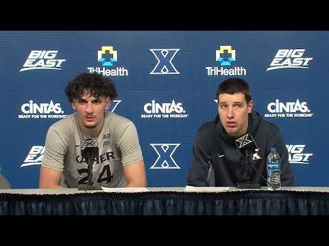 PRESS CONFERENCE | Filip Borovicanin & Jovan Milicevic After Texas A&M-Corpus Christi