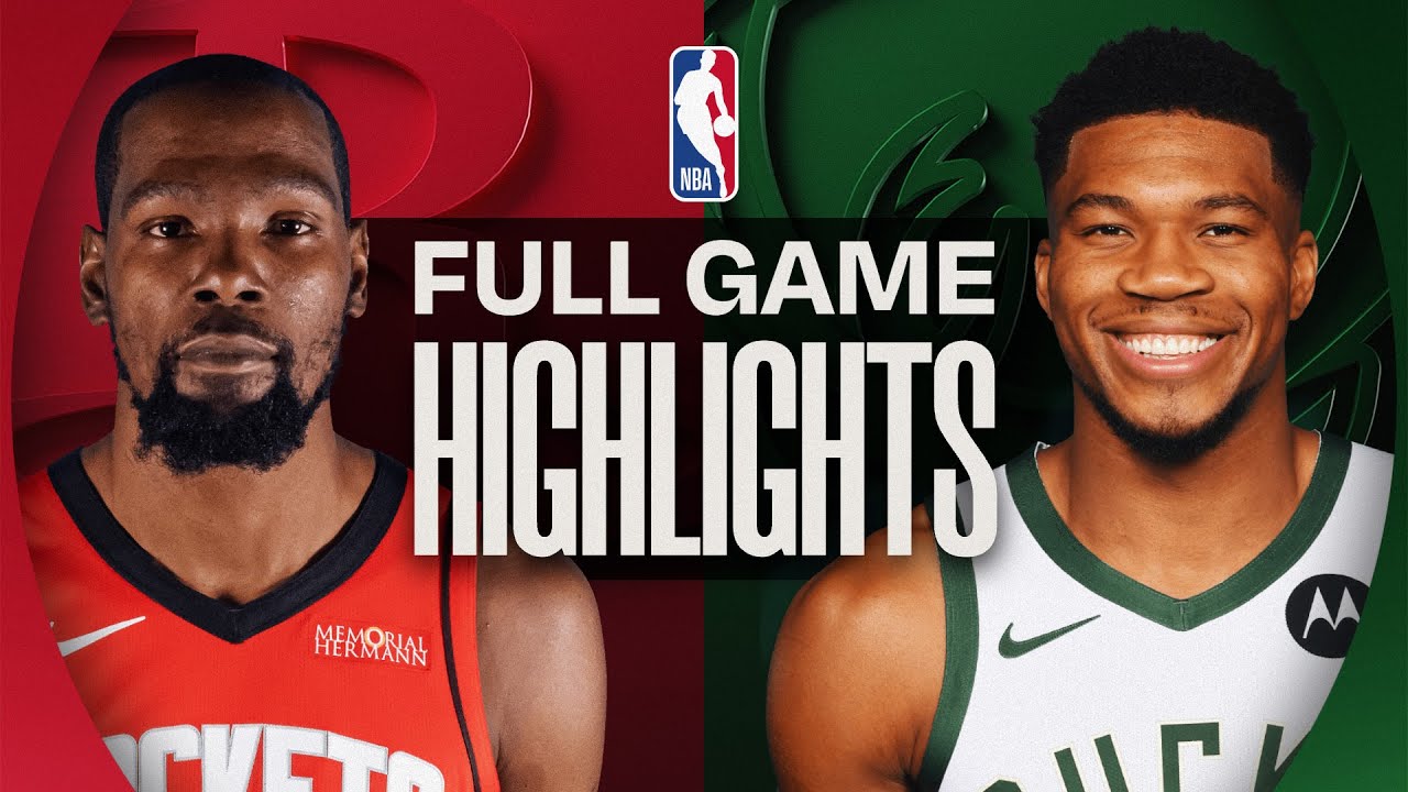 ROCKETS at BUCKS | FULL GAME HIGHLIGHTS | November 9, 2025
