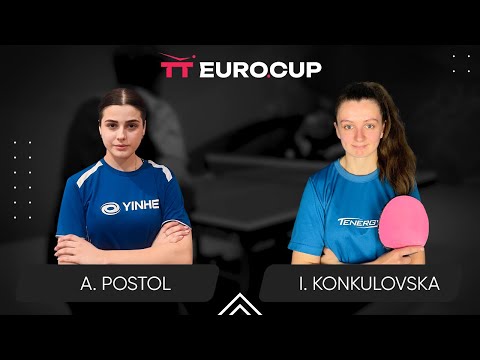 13:15 Anastasiia Postol - Iryna Konkulovska 28.06.2024 TT Euro.Cup Ukraine Master.TABLE 4