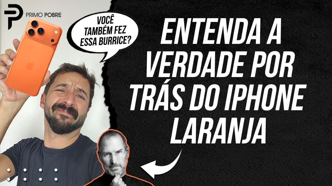 Problemas na Apple com o Iphone Laranja