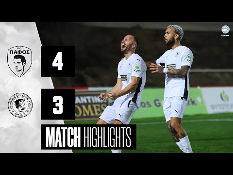 🎬 The Highlights of the Match. PAFOS FC 🆚 ETHNIKOS ACHNAS
