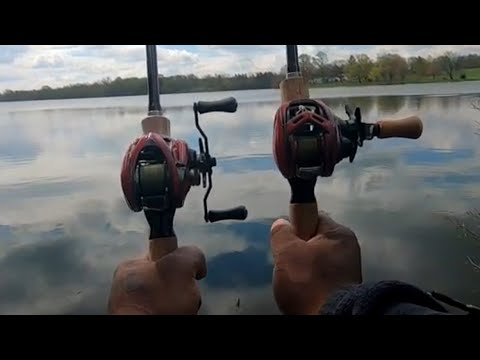 Testing out the Shimano Aldebaran bfs xg and Daiwa Alphas Air tw 8.6R