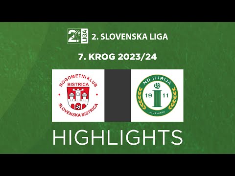 Bistrica 1-0 Ilirija 1911 | 7. krog 2. SNL 2023/24 | VRHUNCI