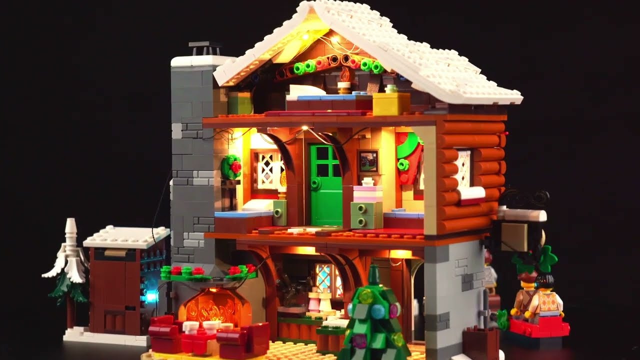 BrickBling LED-Licht-Set für LEGO® Almhütte (10325)