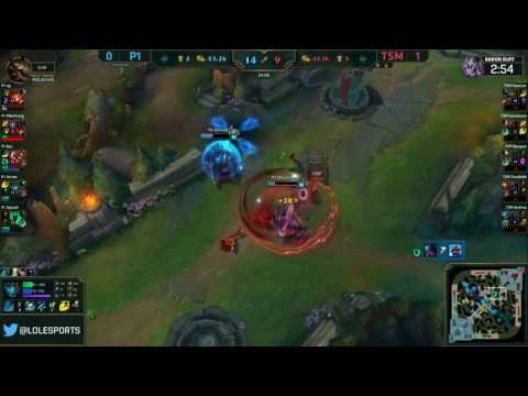 [NA LCS][Summer][2017] TSM vs P1 Highlights Game 2