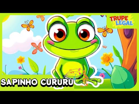 SAPINHO CU-RU-RU🎶| TRUPE LEGAL | MÚSICA INFANTIL | DESENHO ANIMADO