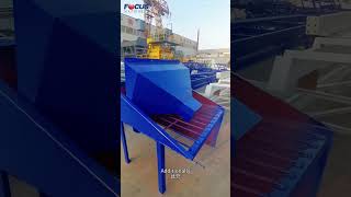 Belt Conveyor Concrete Batching&WhatsApp：+86 1367698653#concretemixingplant#concretebatchingplant