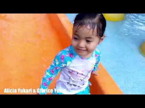 Alicia e Clarice brincam e se divertem na Praia /BeachPark  ALICIA&CLARICE PLAY FUN BEACHPARK　一緒に遊ぼう