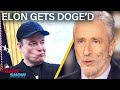 Jon Stewart On Elon Musk S Black Eyed Exit Trump S Insane New Biden Conspiracy The Daily Show