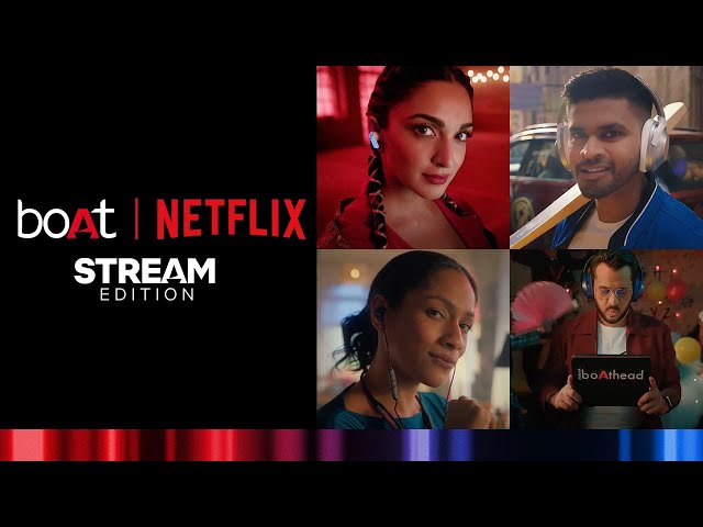 Netflix Partners With boAt to Create an Immersive Streaming Experience -  About Netflix