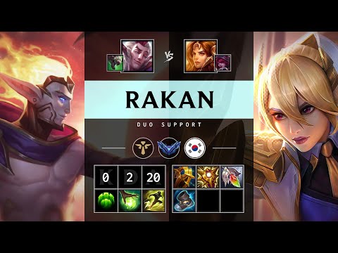 Rakan Support vs Leona - KR Diamond Patch 25.06