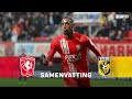 JOSHUA BRENET trefzeker tegen oude trainer PHILLIP COCU ⚽️ | Samenvatting FC Twente - Vitesse