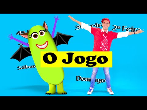O Jogo (Com os Dias da Semana) - Música Infantil -  Prof. Idalécio