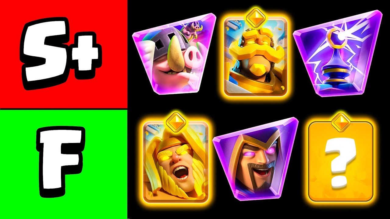 Ranking EVERY Hero and Evolution in Clash Royale!