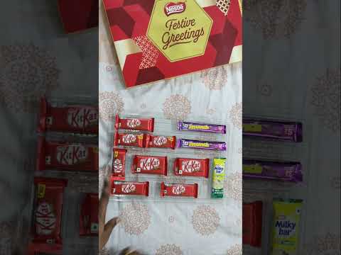 Nestle Festive Greetings celebration Unboxing #shorts #kitkat #nestle #unboxing #meancandy