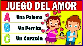 JUEGO Del AMOR 👁🗨 En SITUACIONES Para NIÑOS 👦 TEST Para TRABAJAR La EMOCIÓN Del AMOR 💝 y AMISTAD