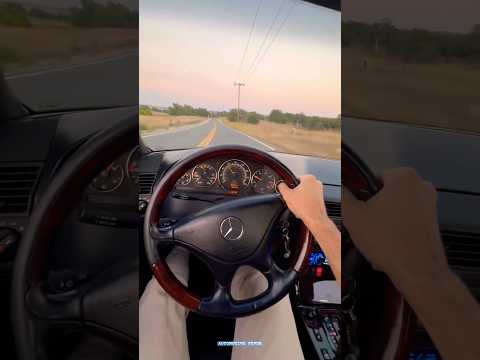 Mercedes Benz SL500 R129 ist wunderschön #mercedesbenz #sl500 #r129 #flyby #driving #fyp #dash #s...