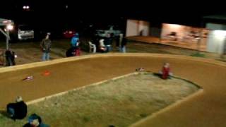 preview picture of video 'Dirt Oval Race 12/29/09 - Mini Late Model - Pro Main'