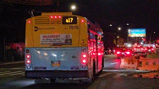 2018 New Flyer XD40 #7676 as B17 - Canarsie | Seaview Avenue 