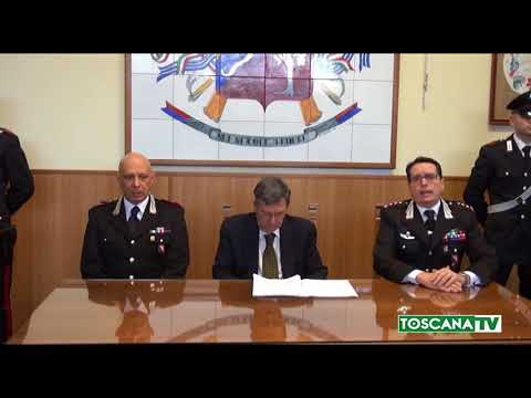 2018-02-01 SIENA - ARRESTATO  SVALIGIAVA  BANCHE FINGENDOSI STRANIERO