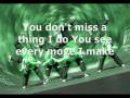 jaci velasquez - you don't miss a thing - with lyrics