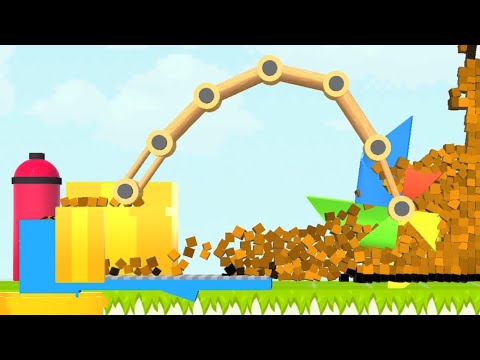 Bucket Crusher - All Levels Gameplay Android, iOS - YouTube