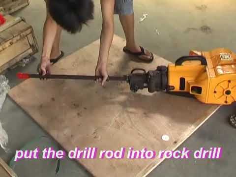 internal combustion Gasoline rock drill YN27