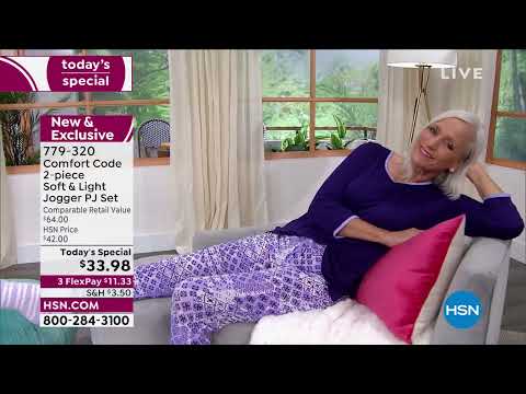 HSN | Comfort Code by Cuddl Duds 03.15.2022 - 01 AM
