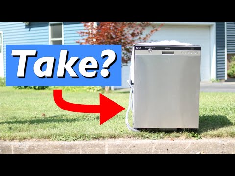 Trashpicked $600 LG dishwasher fixed with simple repair!