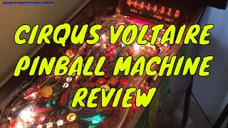 Cirqus Voltaire Pinball Machine Review and Wizard mode